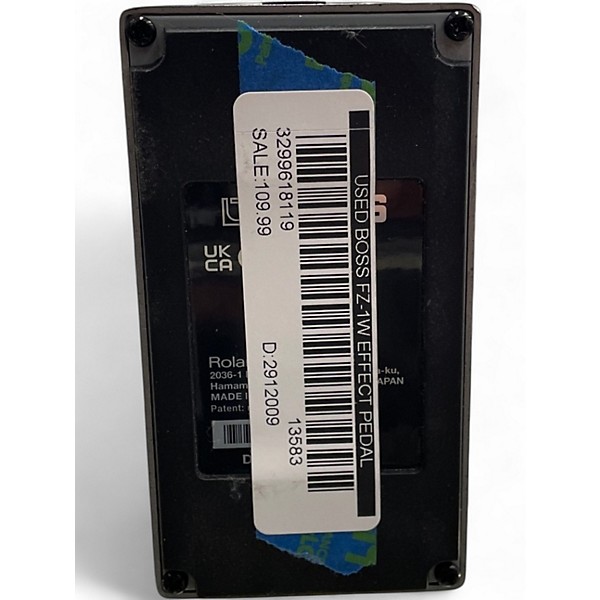 Used BOSS FZ-1W Effect Pedal