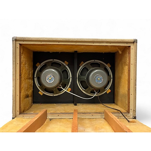 Vintage 1962 Fender 1962 Fender Bass Man Blonde Oxblood Piggy Back Set Tube Bass Amp Head