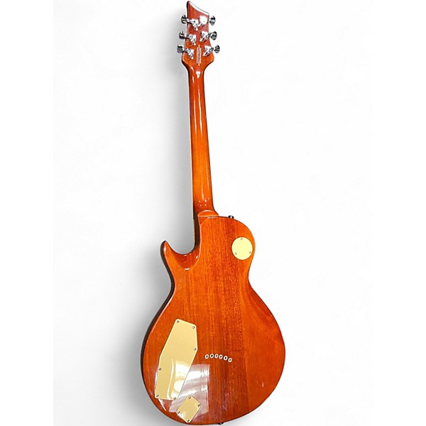 Used Mitchell MS450 Trans Amber Solid Body Electric Guitar