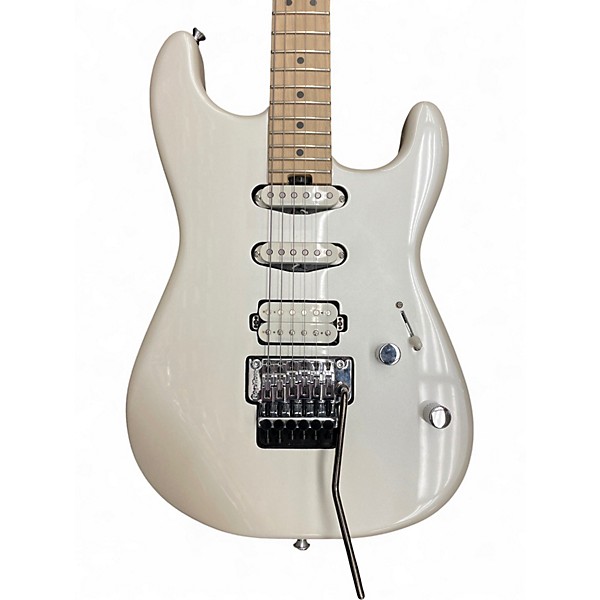 Used Charvel Pro Mod San Dimas HSS Pearl White Solid Body Electric Guitar