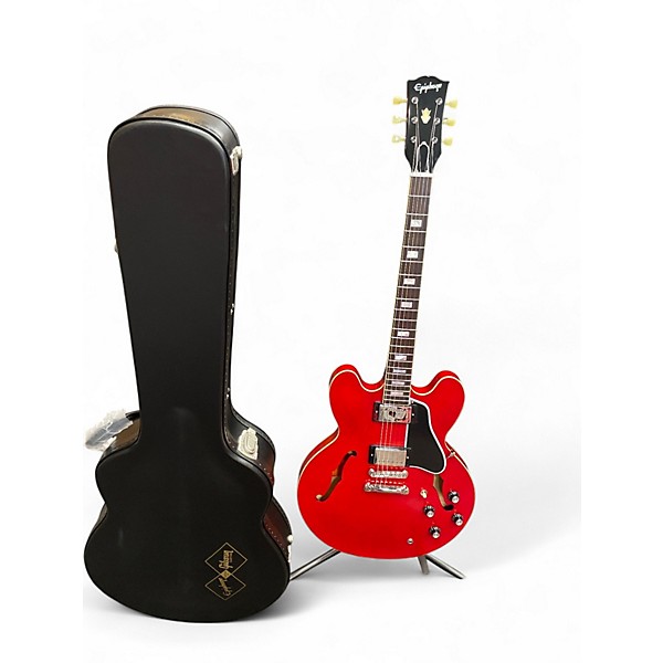 Used Epiphone ES335 1962 REISSUE Cherry Hollow Body Electric Guitar