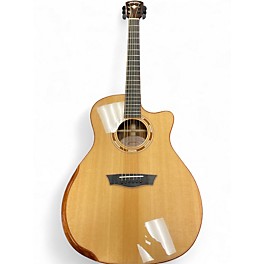 Used Washburn WCG25SCE Natural Acoustic Electric Guitar