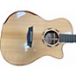 Used Washburn WCG25SCE Natural Acoustic Electric Guitar