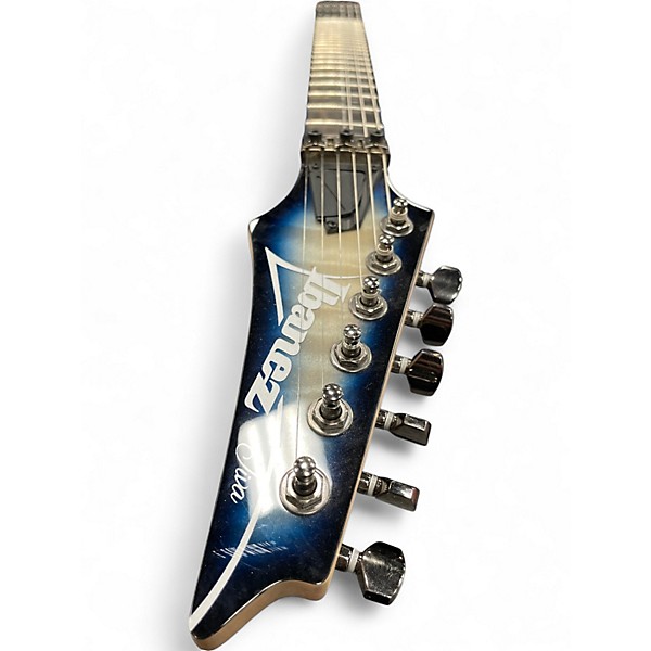 Used Ibanez JIVAJR NITA STRAUSS DEEP SEA BLONDE Solid Body Electric Guitar