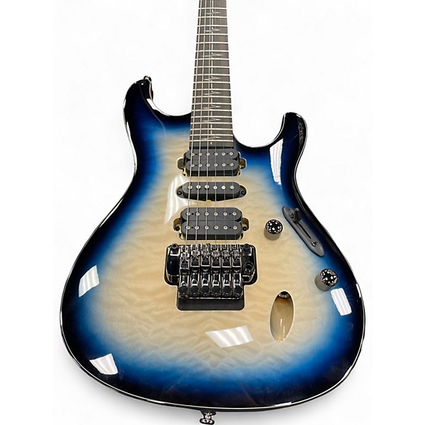 Used Ibanez JIVAJR NITA STRAUSS DEEP SEA BLONDE Solid Body Electric Guitar