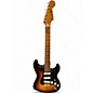 Used Fender 2024 Am Custom NOS Strat 2 Tone Sunburst Solid Body Electric Guitar