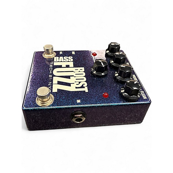 Used Tech 21 BASS BOOST FUZZ Effect Pedal
