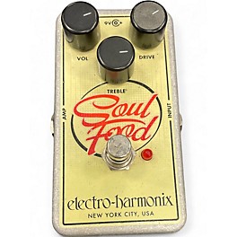 Used Electro-Harmonix Soul Food Overdrive Effect Pedal
