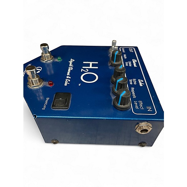 Used Visual Sound H2O Liquid Chorus Echo Effect Processor