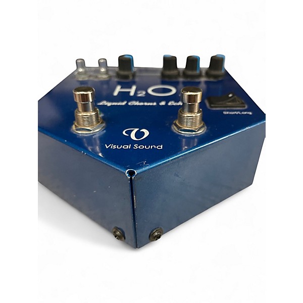 Used Visual Sound H2O Liquid Chorus Echo Effect Processor