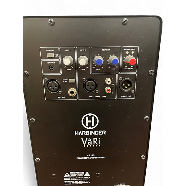 Used Harbinger V2215 Powered Speaker