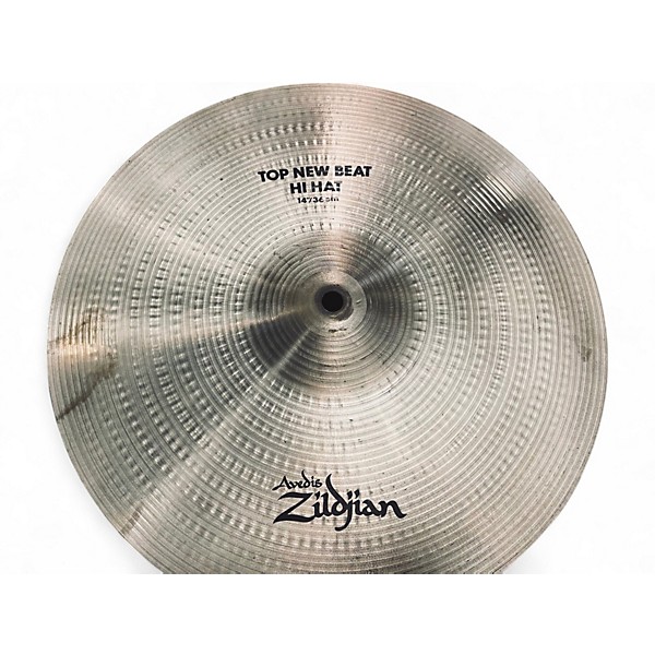 Used Zildjian 14in New Beat Hi Hat Pair Cymbal