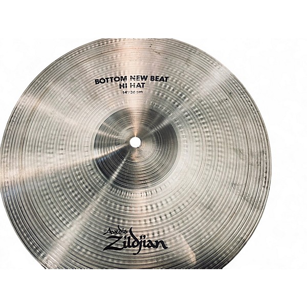 Used Zildjian 14in New Beat Hi Hat Pair Cymbal