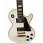 Used Epiphone Les Paul Custom Alpine White Solid Body Electric Guitar