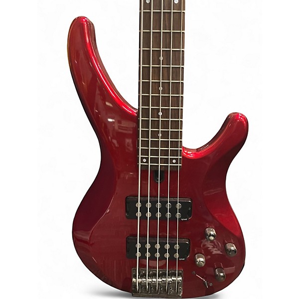 Used Yamaha TRBX305 Red Electric Bass Guitar
