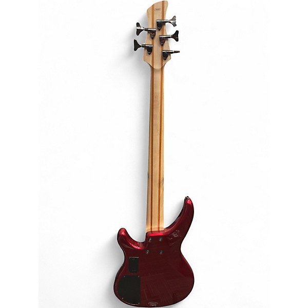 Used Yamaha TRBX305 Red Electric Bass Guitar