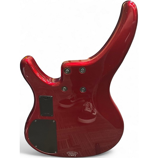 Used Yamaha TRBX305 Red Electric Bass Guitar