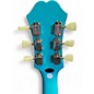 Used Epiphone Casino Coupe Turquoise Hollow Body Electric Guitar