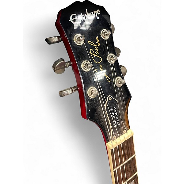 Used Epiphone Les Paul Standard Cherry Sunburst Solid Body Electric Guitar