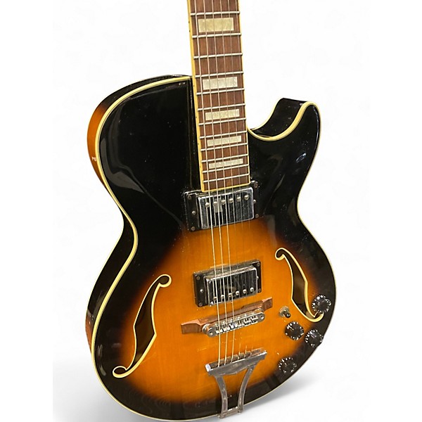 Used Ibanez AG75 Artcore SUNBURST Hollow Body Electric Guitar