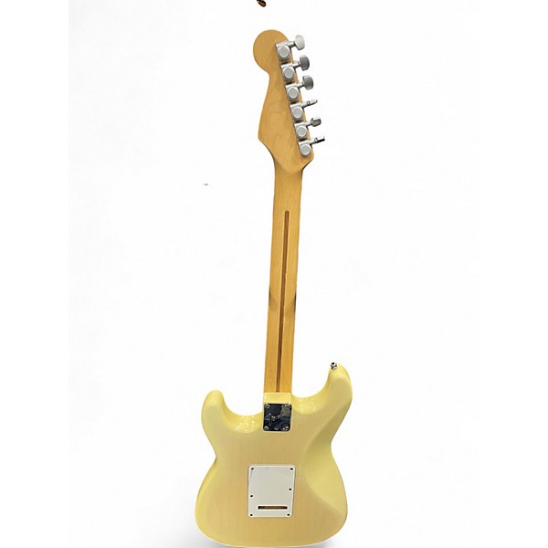 Vintage 1993 Fender American Deluxe Stratocaster Plus Vintage Blonde Solid Body Electric Guitar