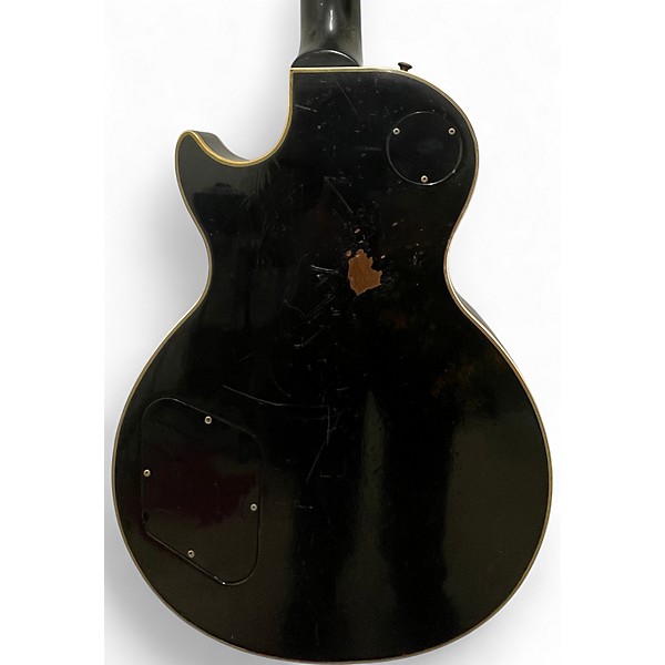 Vintage 1987 Gibson Les Paul Custom Ebony Solid Body Electric Guitar