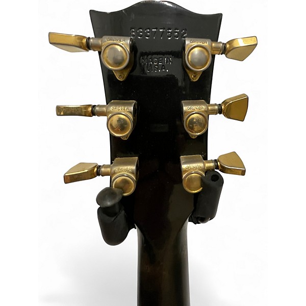 Vintage 1987 Gibson Les Paul Custom Ebony Solid Body Electric Guitar