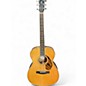 Used Fender PO-220E Natural Acoustic Electric Guitar thumbnail