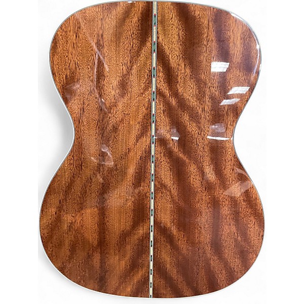 Used Fender PO-220E Natural Acoustic Electric Guitar