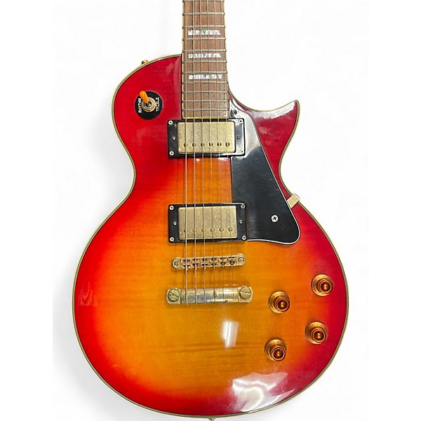 Used Jay Turser JT200D Heritage Cherry Sunburst Solid Body Electric Guitar