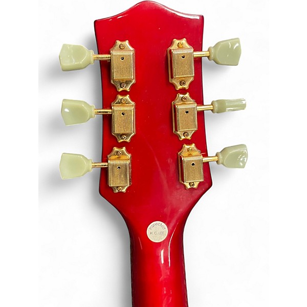 Used Jay Turser JT200D Heritage Cherry Sunburst Solid Body Electric Guitar