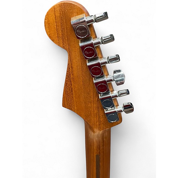 Used Fender Acoustasonic Jazzmaster Antique Olive Acoustic Electric Guitar