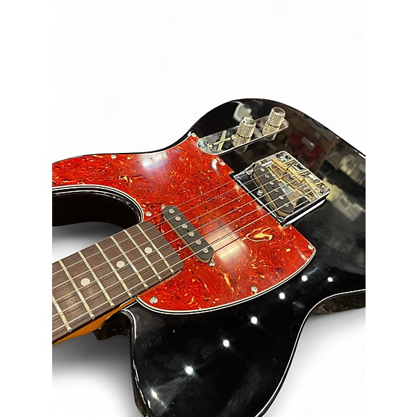Used Ron Jeffreys Custom Telecaster Black Solid Body Electric Guitar