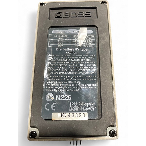 Used BOSS TU2 Chromatic Tuner Pedal