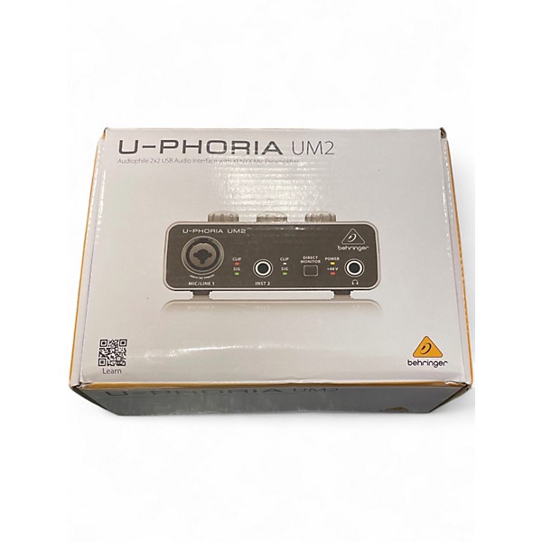 Used Behringer U-Phoria UM2 Audio Interface