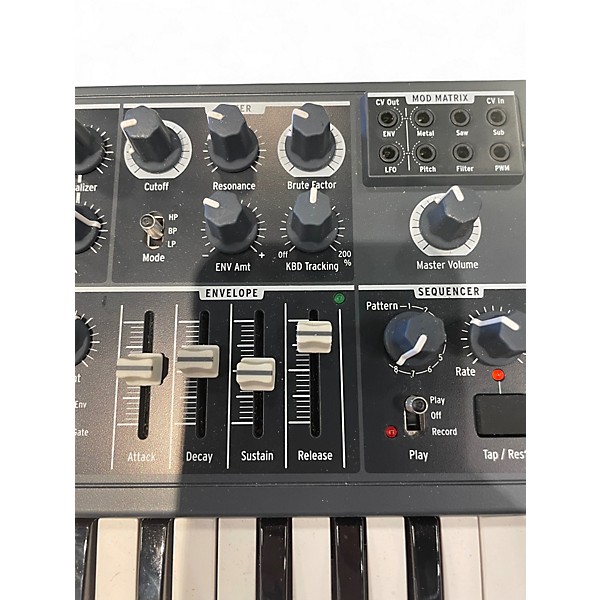 Used Arturia Microbrute Analog Synthesizer