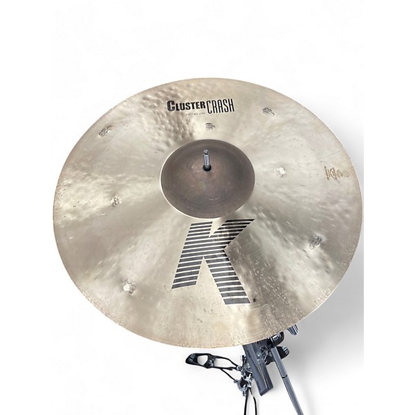 Used Zildjian 18in K Cluster Crash Cymbal