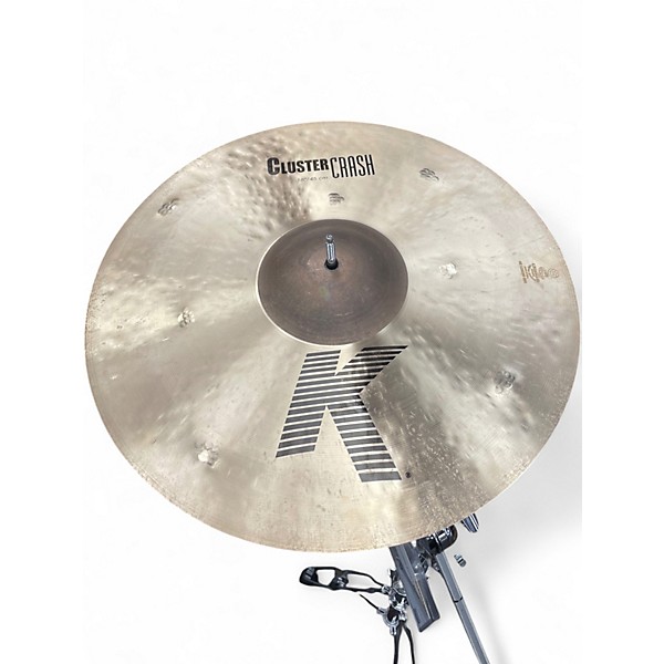 Used Zildjian 18in K Cluster Crash Cymbal