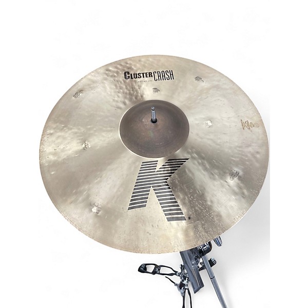 Used Zildjian 18in K Cluster Crash Cymbal