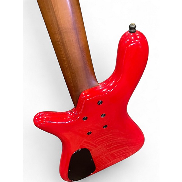 Used Spector EuroBolt 5 red Electric Bass Guitar