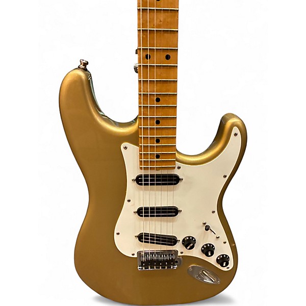 Used 2002 Suhr Classic S Gold Solid Body Electric Guitar