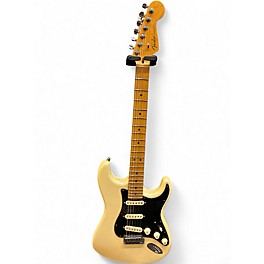Used 2014 Fender American Elite Stratocaster Olympic Pearl Solid Body Electric Guitar