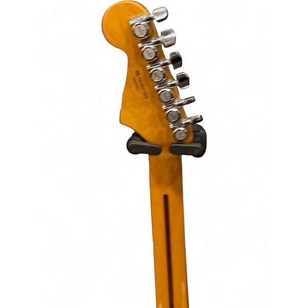 Used 2014 Fender American Elite Stratocaster Olympic Pearl Solid Body Electric Guitar