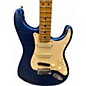 Used 2021 Fender American Ultra Stratocaster Cobra Blue Solid Body Electric Guitar
