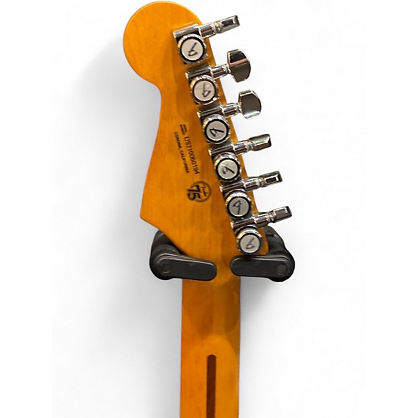 Used 2021 Fender American Ultra Stratocaster Cobra Blue Solid Body Electric Guitar