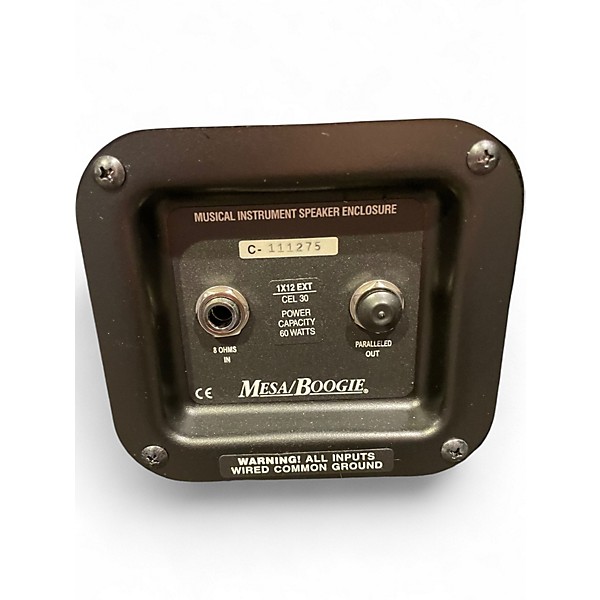 Used MESA/Boogie 1X12 EXT Guitar Cabinet