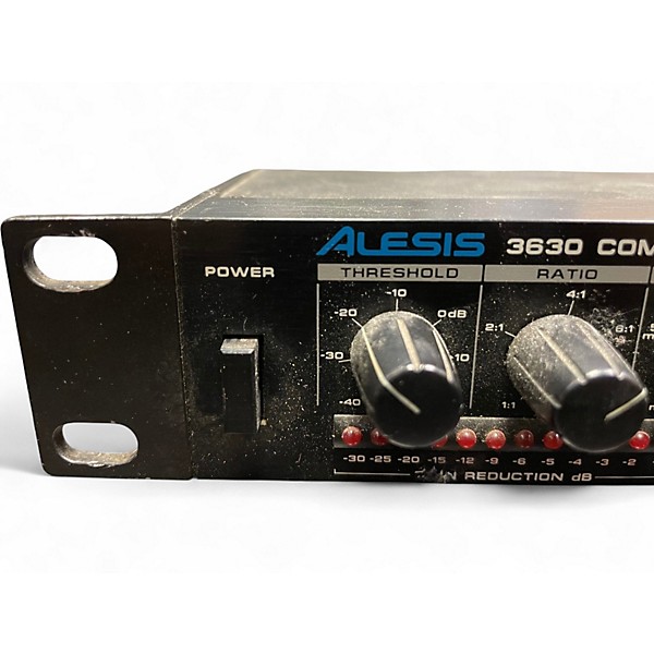Used Alesis 3630 Dual Channel Compressor