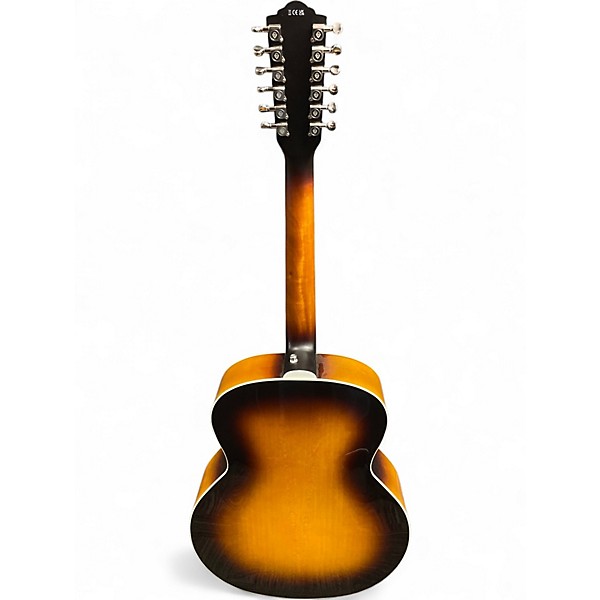 Used Guild F 2512 Tobacco 12 String Acoustic Electric Guitar