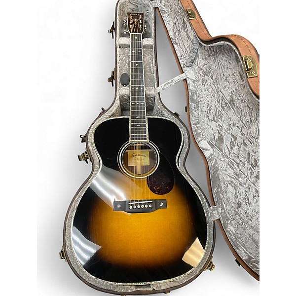 Used Eastman e40 2 Color Sunburst Acoustic Guitar