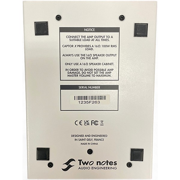 Used Two Notes AUDIO ENGINEERING Torpedo Captor X Power Attenuator